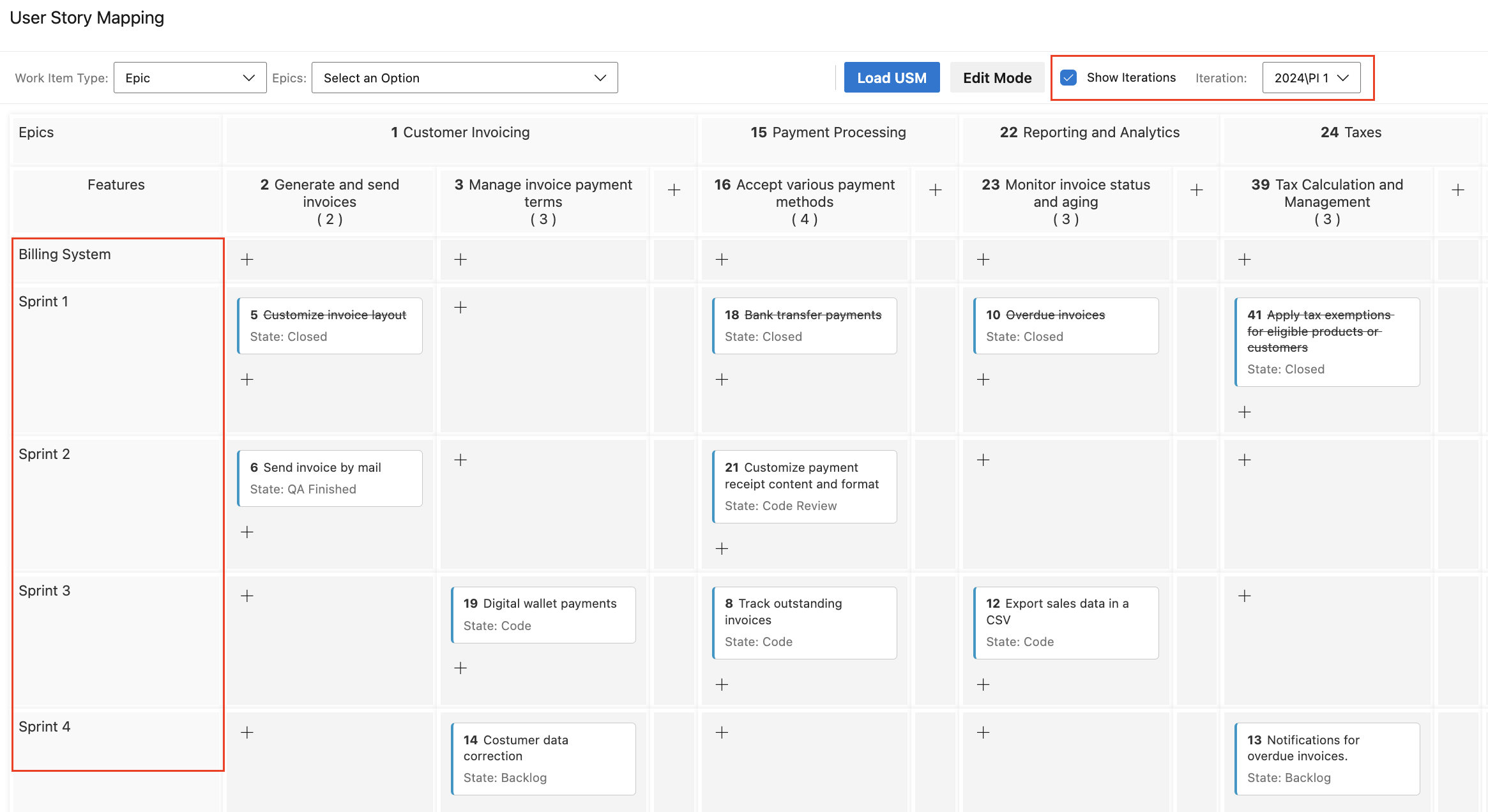 UserStoyMapping